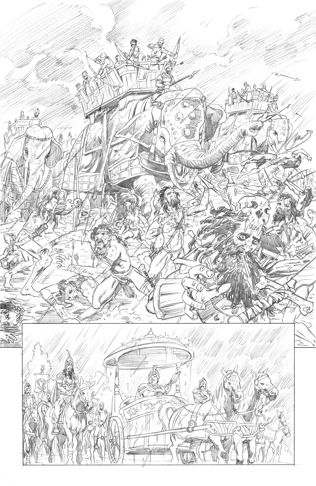 Scions of the Cursed King #2
Page 3 pencils
