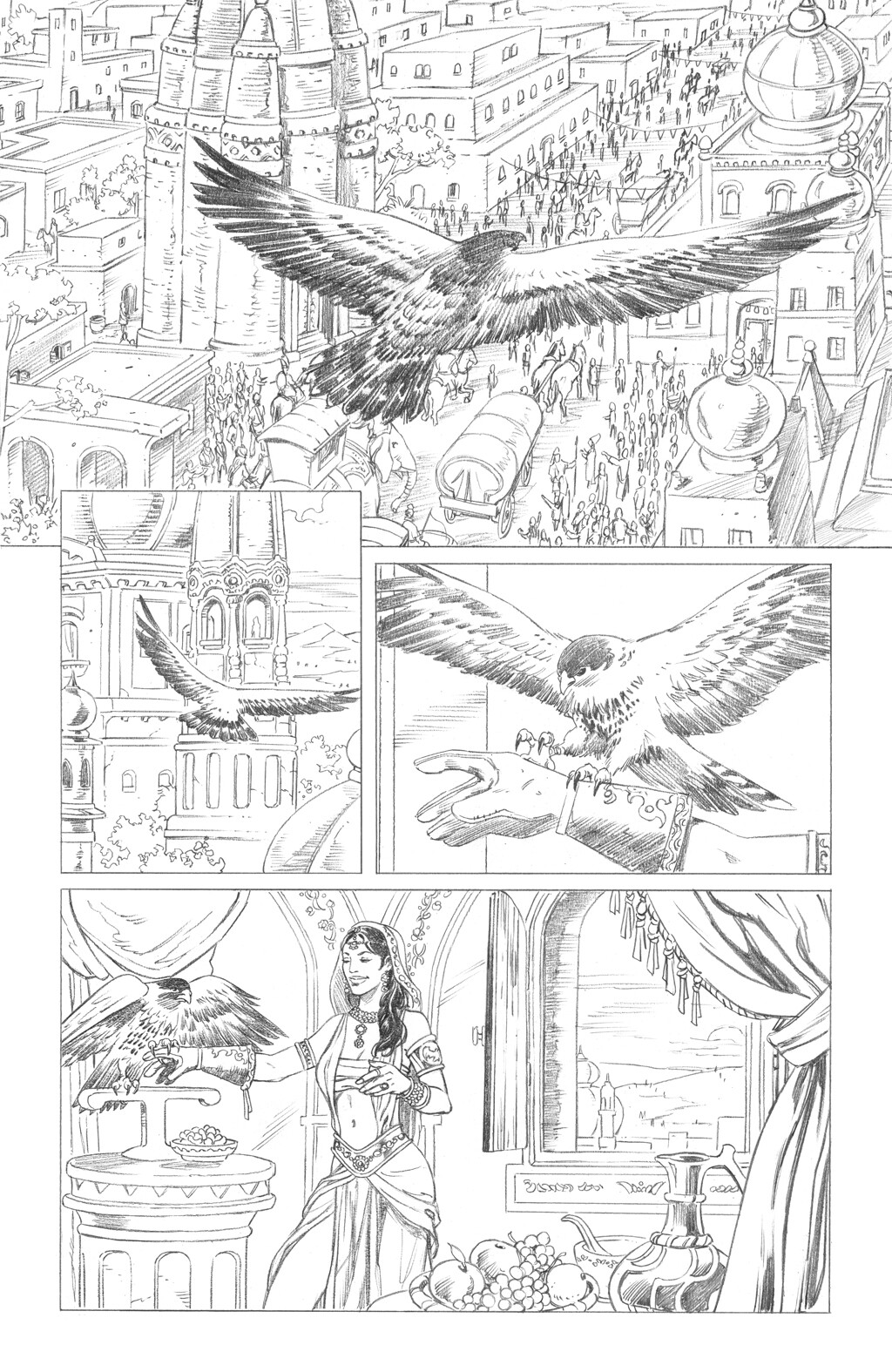 Scions of the Cursed King
Page 3 pencils
