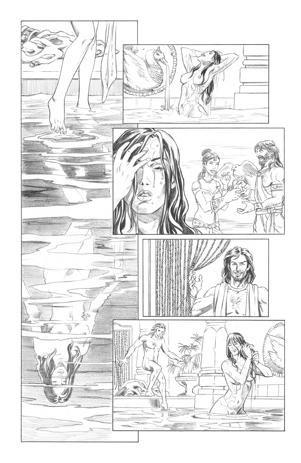 Scions of the Cursed King 
Page 17 pencil
