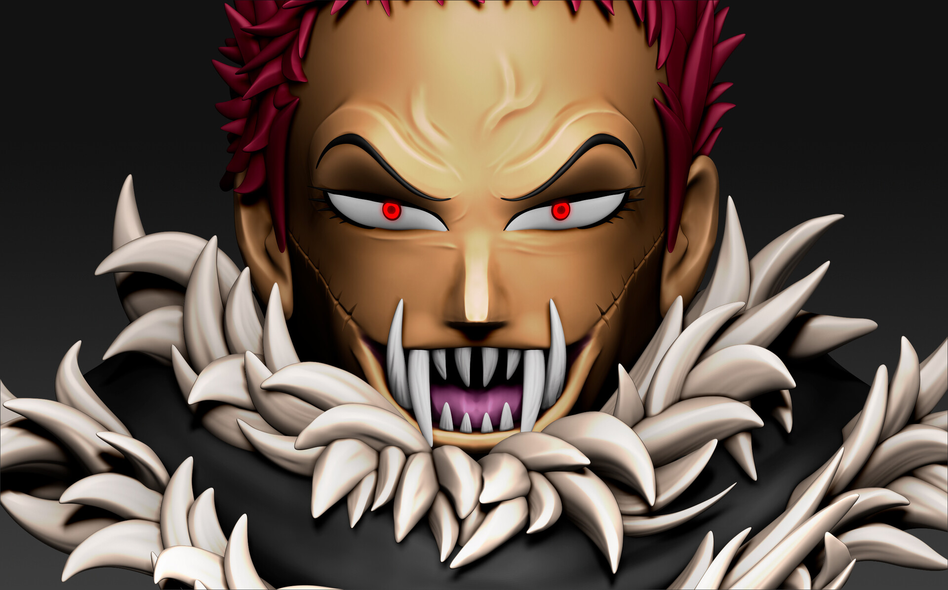 Artstation Charlotte Katakuri Bust Jose Martin Lorente Bernal Artstation Charlotte Katakuri Bust Jose Martin Lorente Bernal