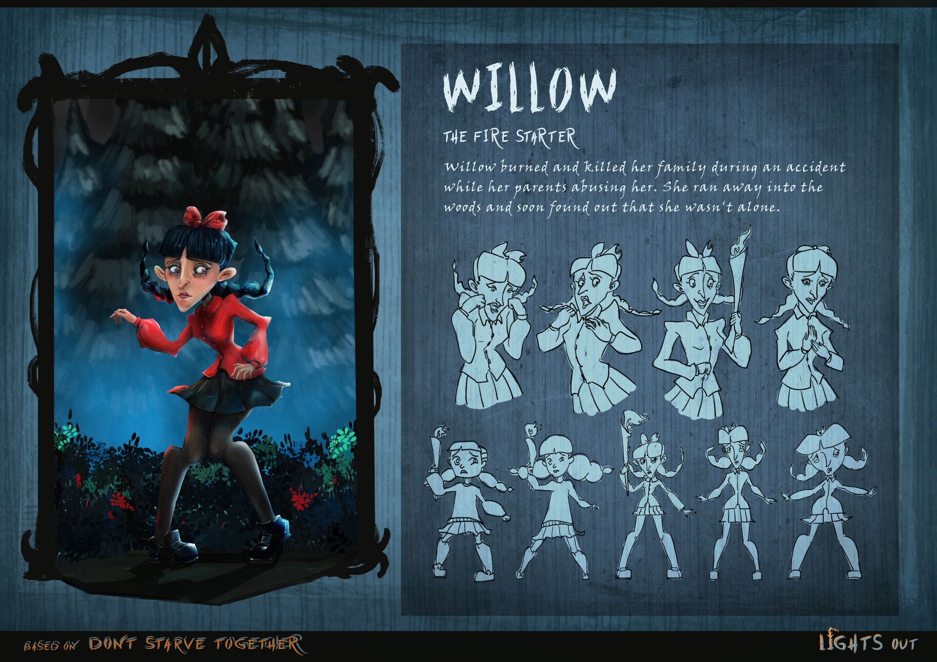 Artstation Lights Out Based On Don T Starve Together Joeey Low