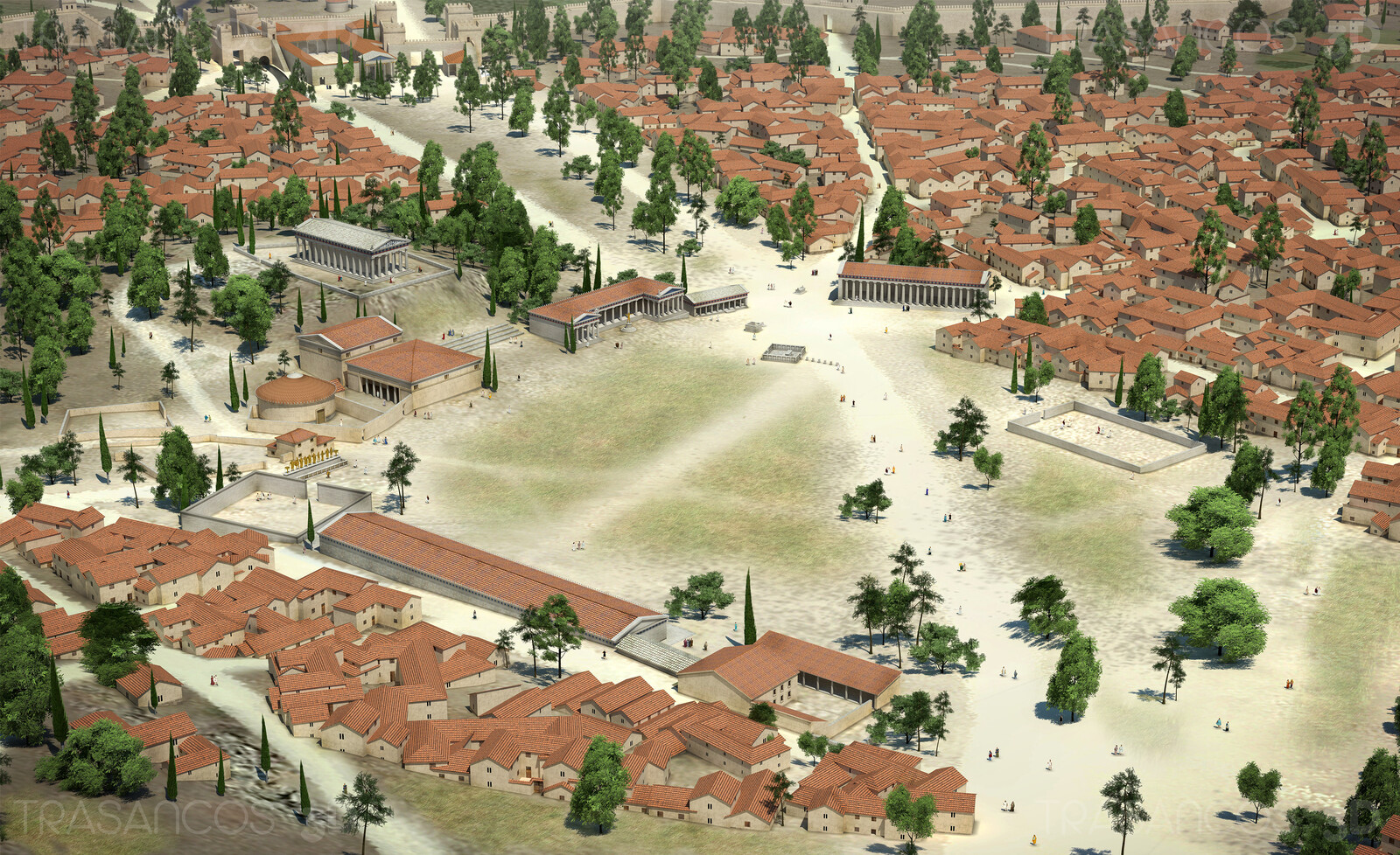 View over the ancient Agora of Athens.
Modeled in collaboration with:
- Andrés Armesto
- Diego Blanco