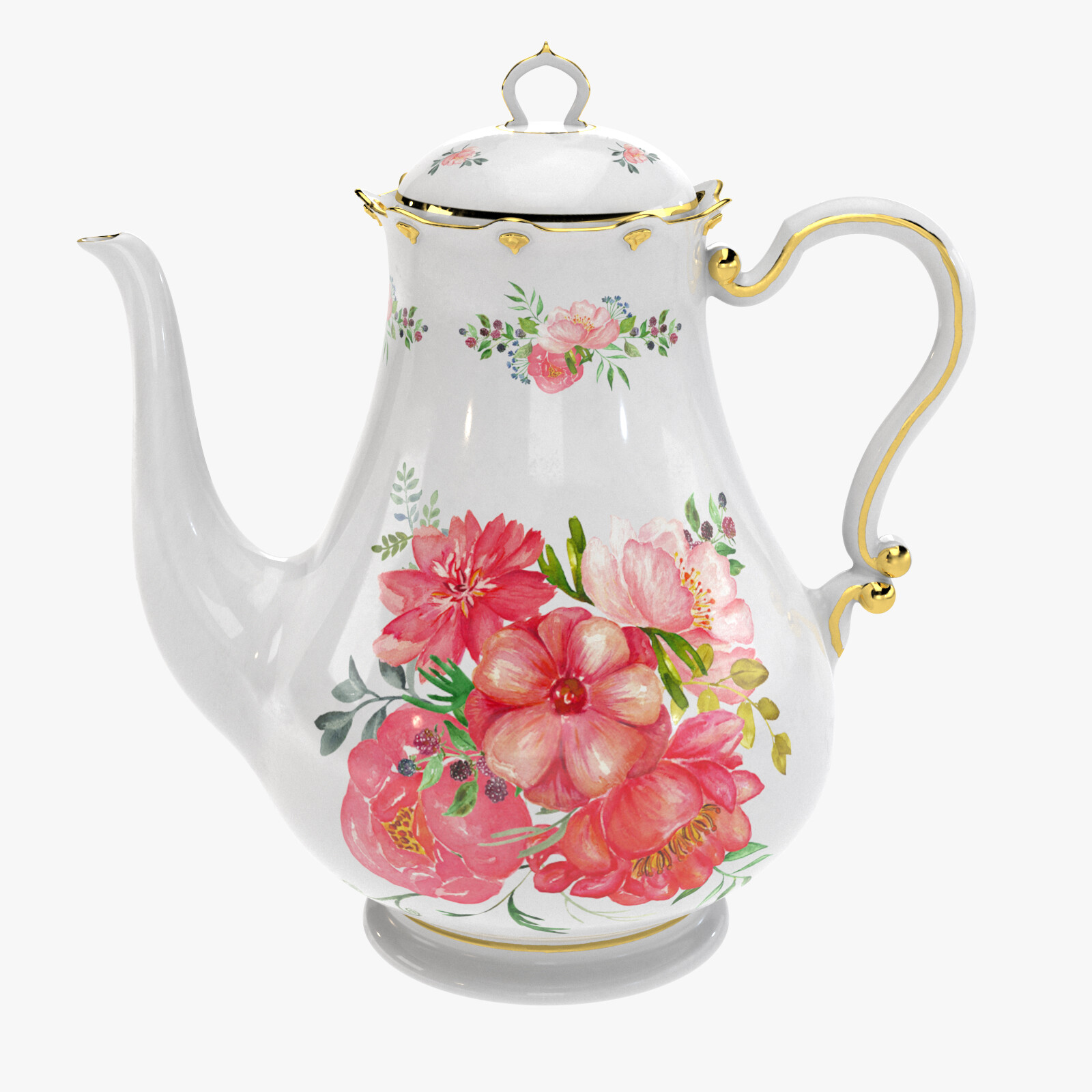 ArtStation Porcelain Teapot