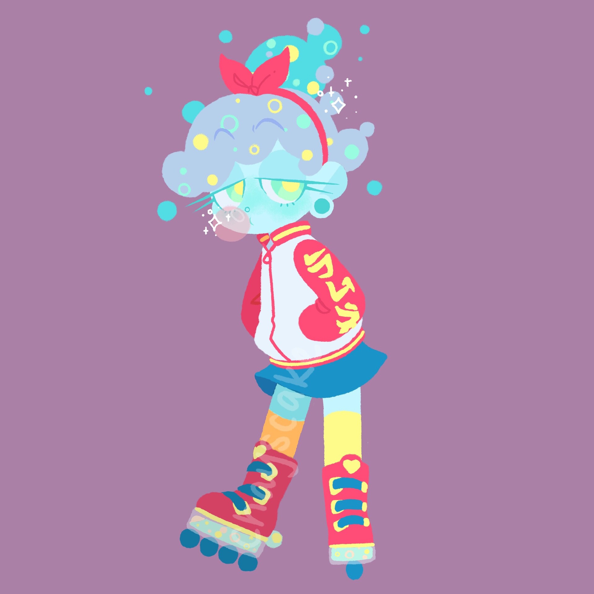 Artstation Marble Soda Skater Cilveon Art
