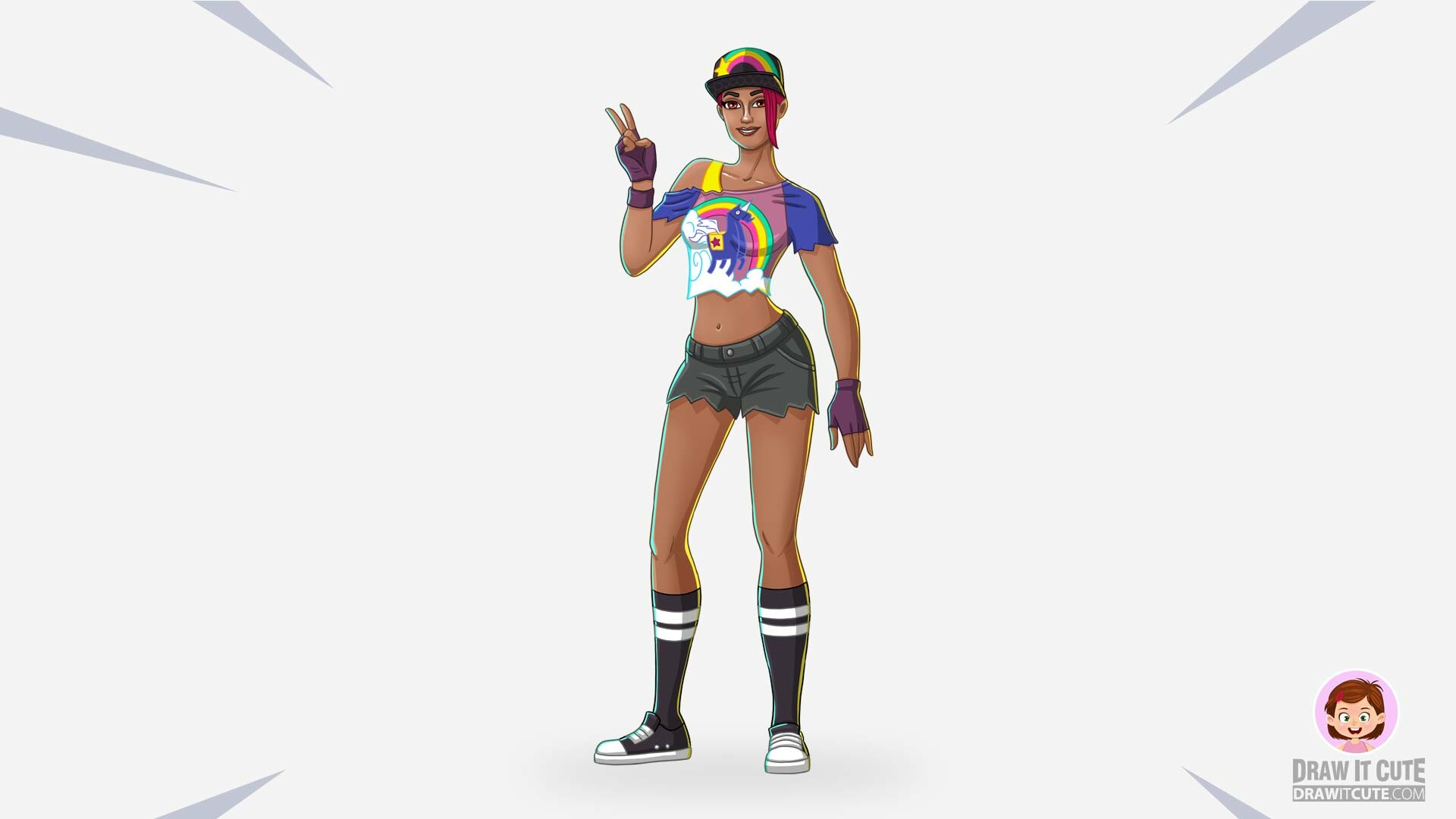 Artstation How To Draw Beach Bomber Fortnite Season 9 Step By