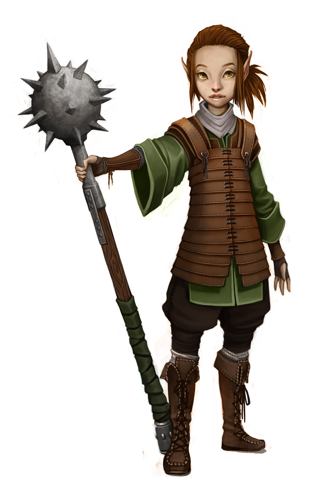 Mysa Smultronstrå - Surprisingly strong and a constant champion for the weak and the helpless, Mysa is a true (but tiny) hero. Character played by me in the Character from an RPG campaign for the Swedish RPG Eon by Helmgast.
