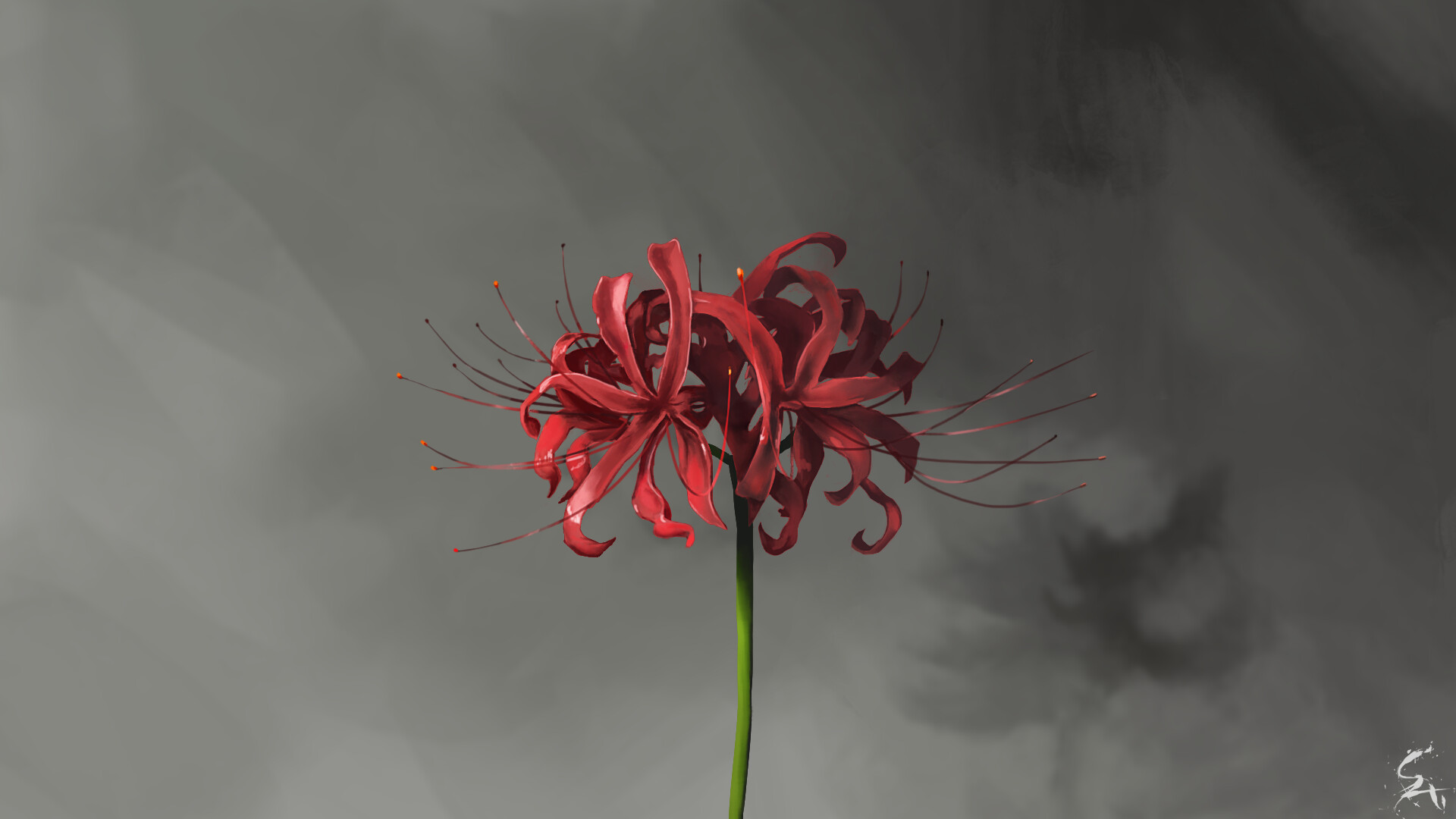 ArtStation - The Red Spider Lily, Vivek