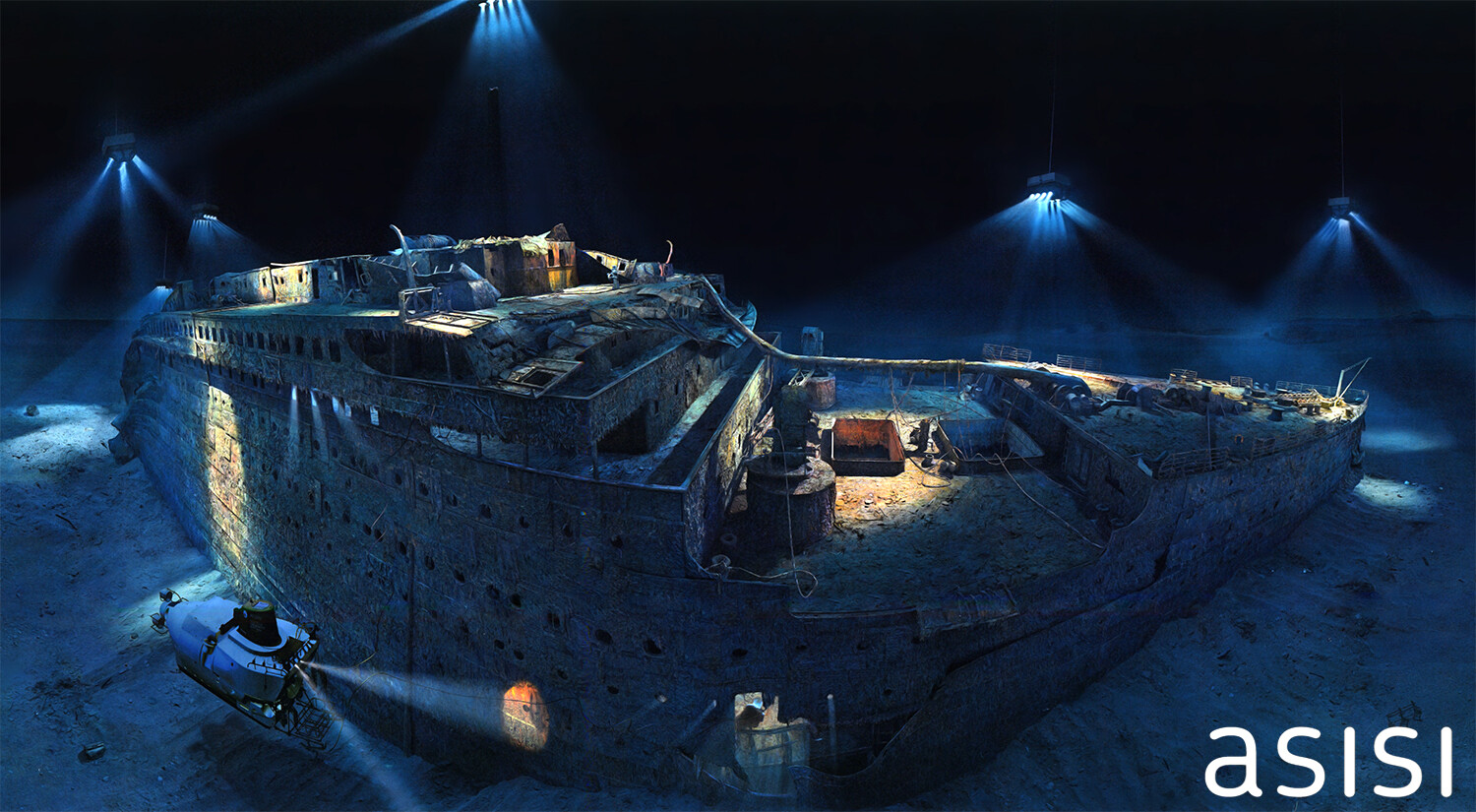 Artstation Asisi Titanic 360 Panorama 2012 2016 Dominik Tezyk