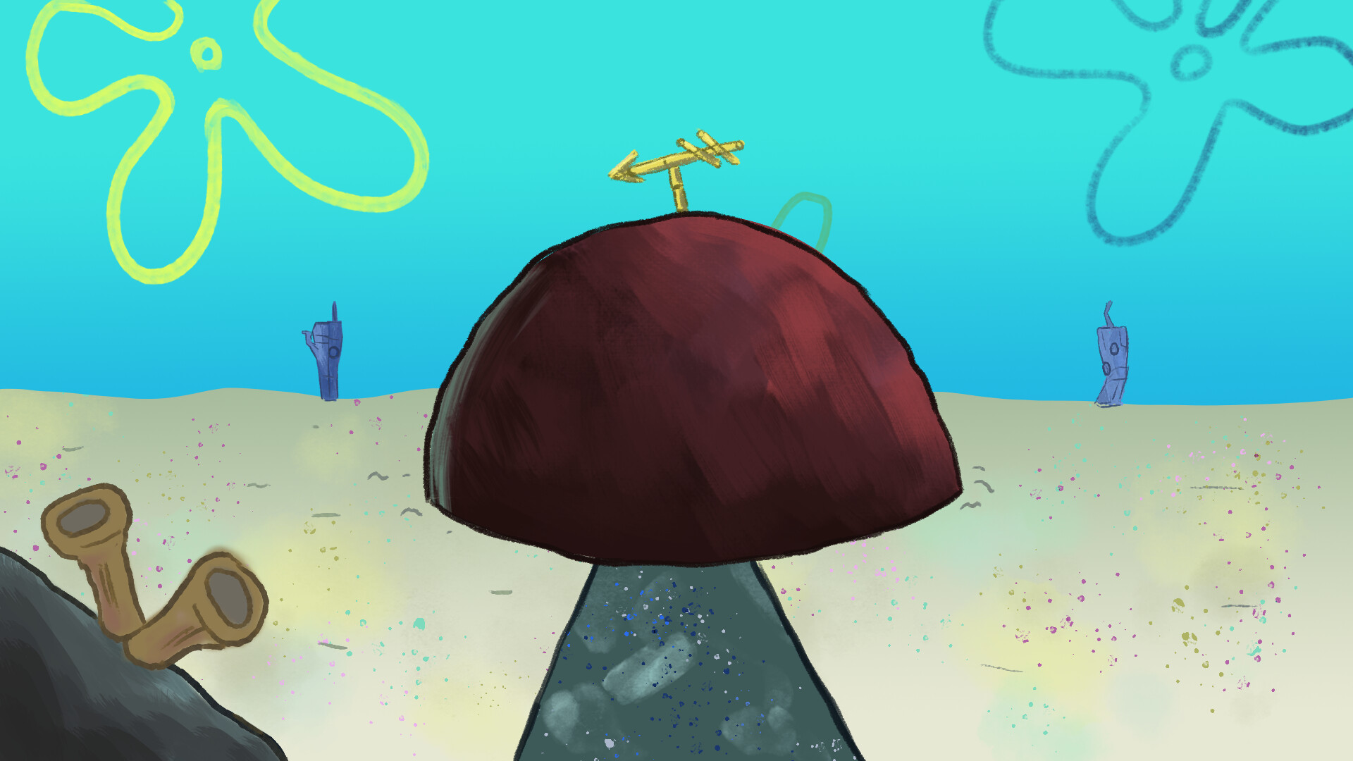 ArtStation - Patrick's Rock, Krabsy Herrera