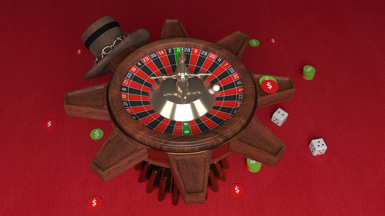 Artstation Casino Roulette Wheels 3d Animation Balamurali R