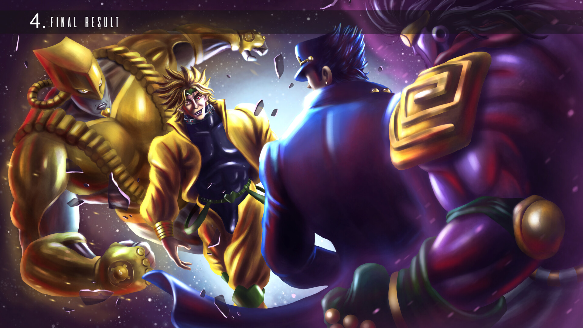Artstation Jojo S Bizarre Adventure Stardust Crusaders Juanjo Rojo Delgado