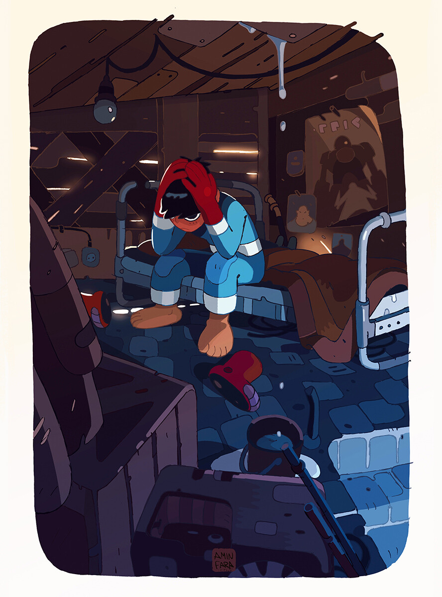Another day in that room again!