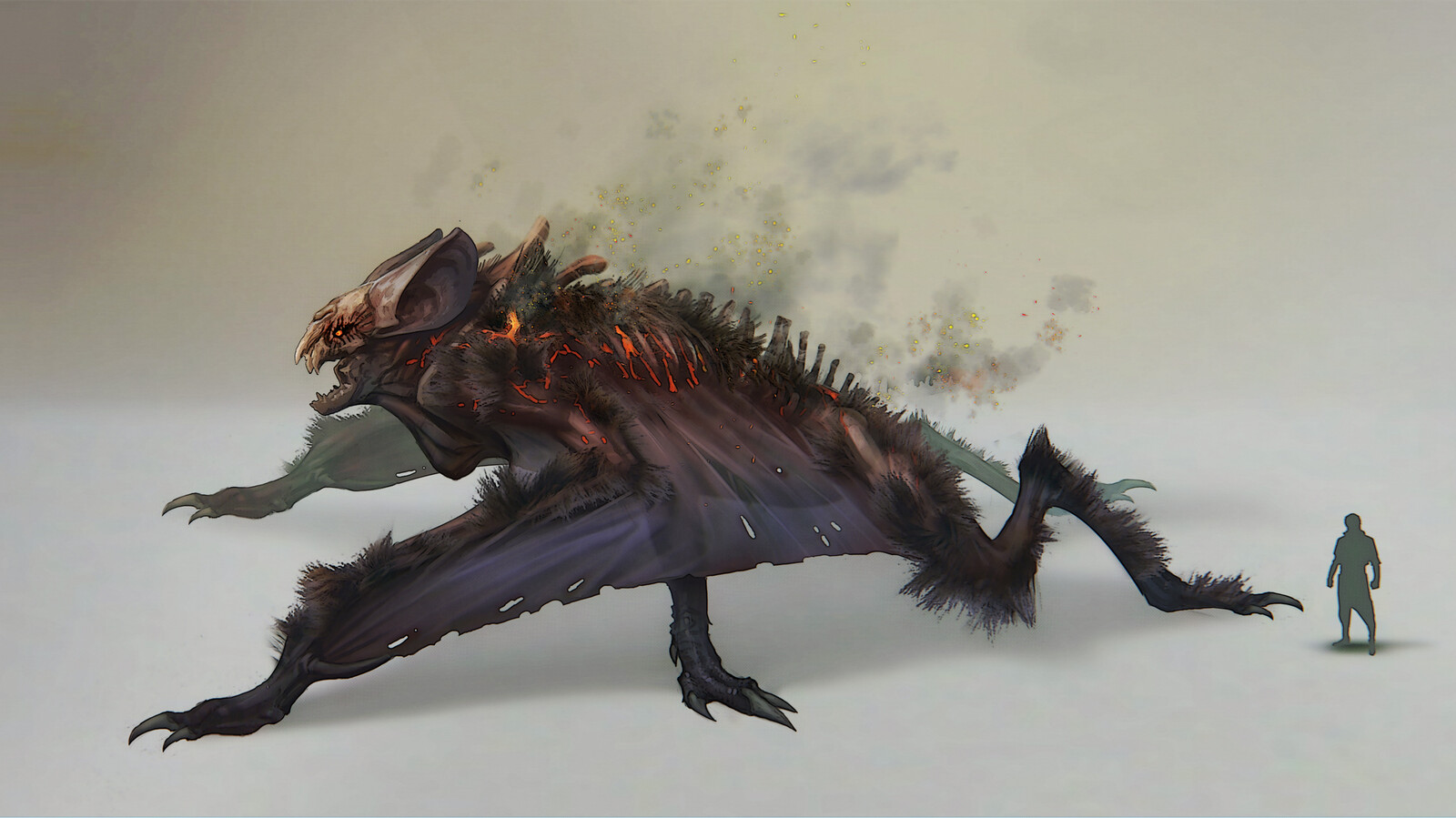 Scorched beast concept art.