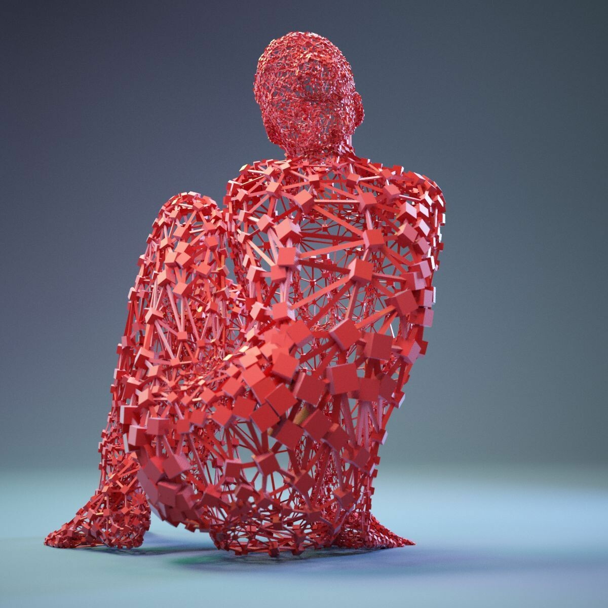 Artstation Dovile S Cubies Polygonal Miniatures