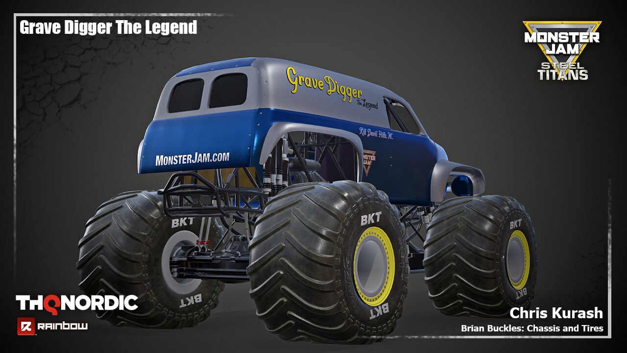 grave digger the legend toy