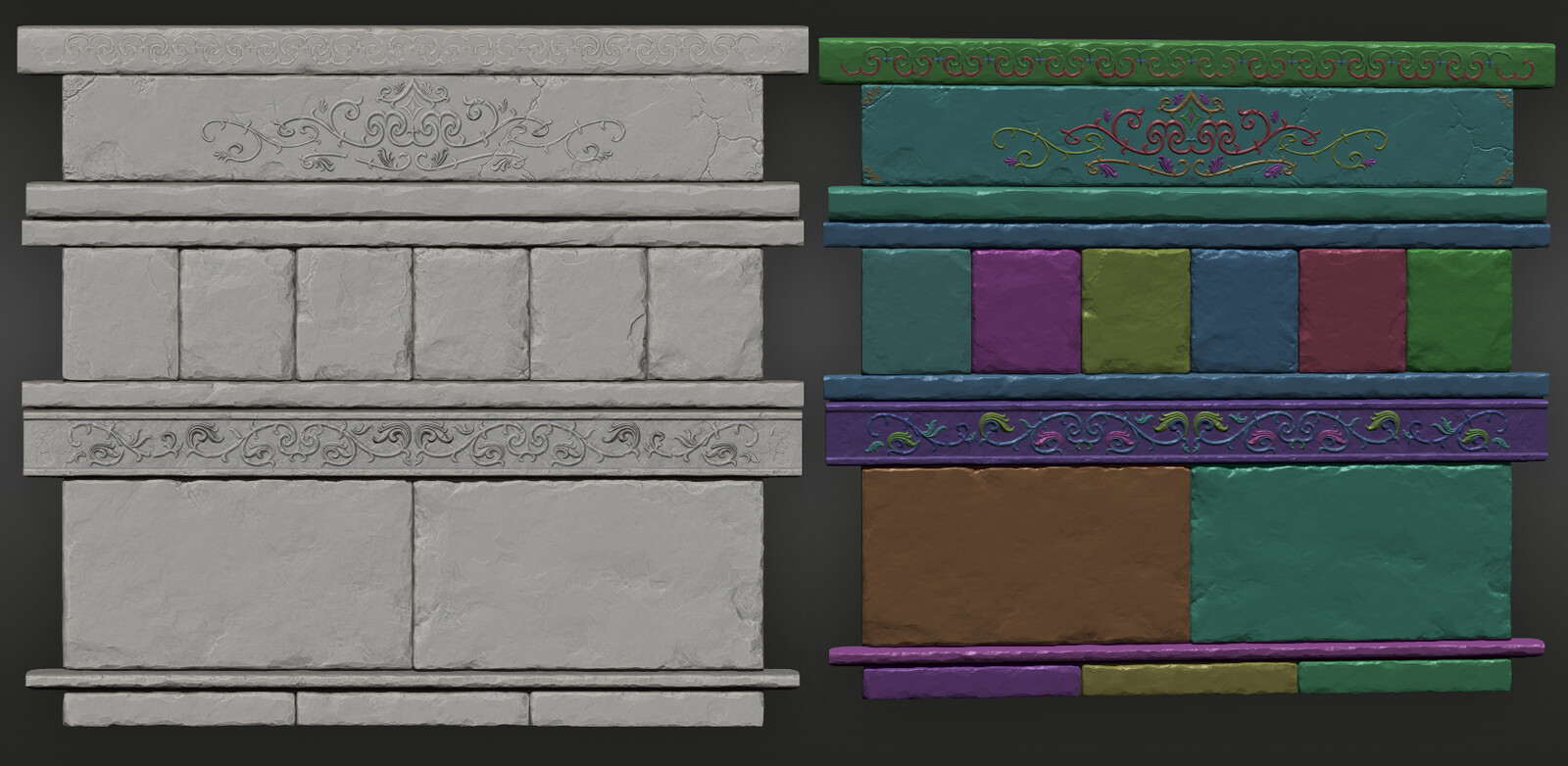 Chad Thomas Stone Trim Sheet