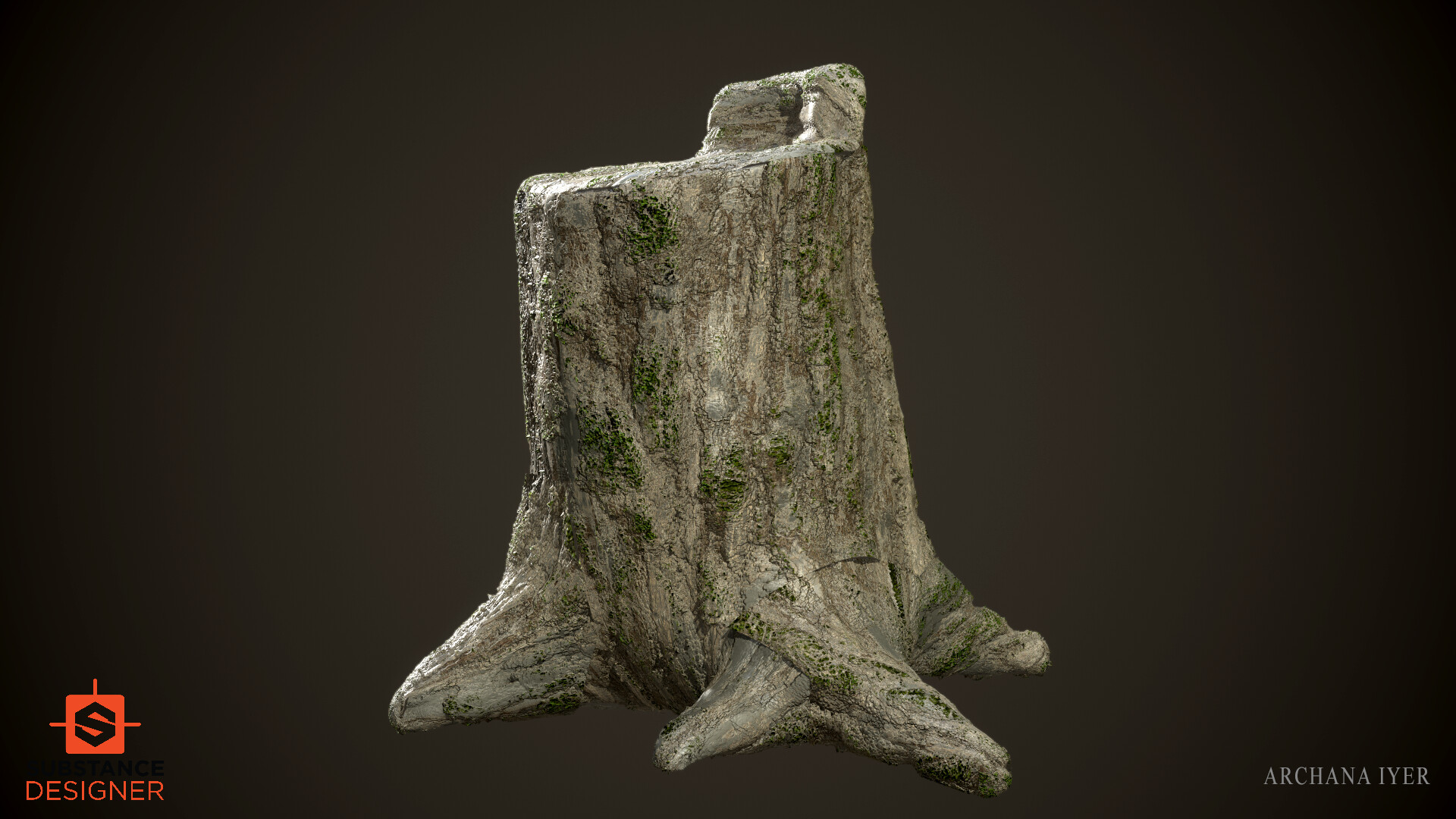 Artstation Mossy Bark Archana Iyer