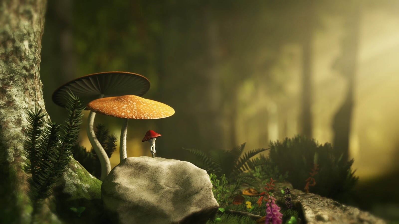 This is my second short released in 2017.

This is the story of a special mushroom who will, during some adventures, meet an old friend again.