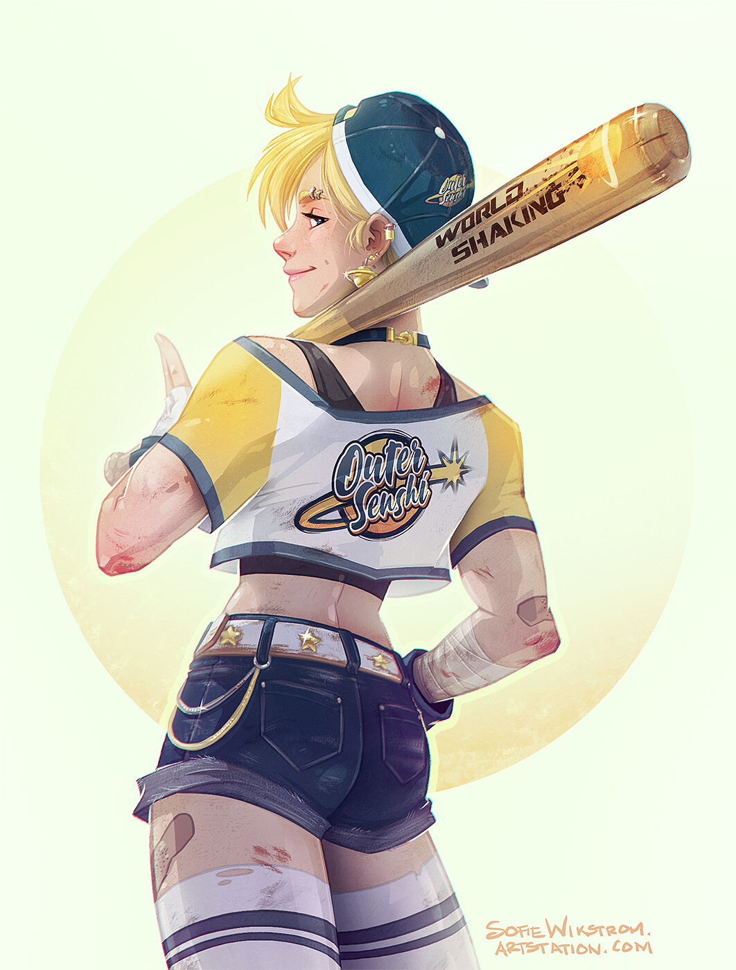 Artstation Stylized Character Art Sofie Wikstrom .e, come si diceva nei post precedenti, ho finalmente completato il mio quadretto! artstation stylized character art