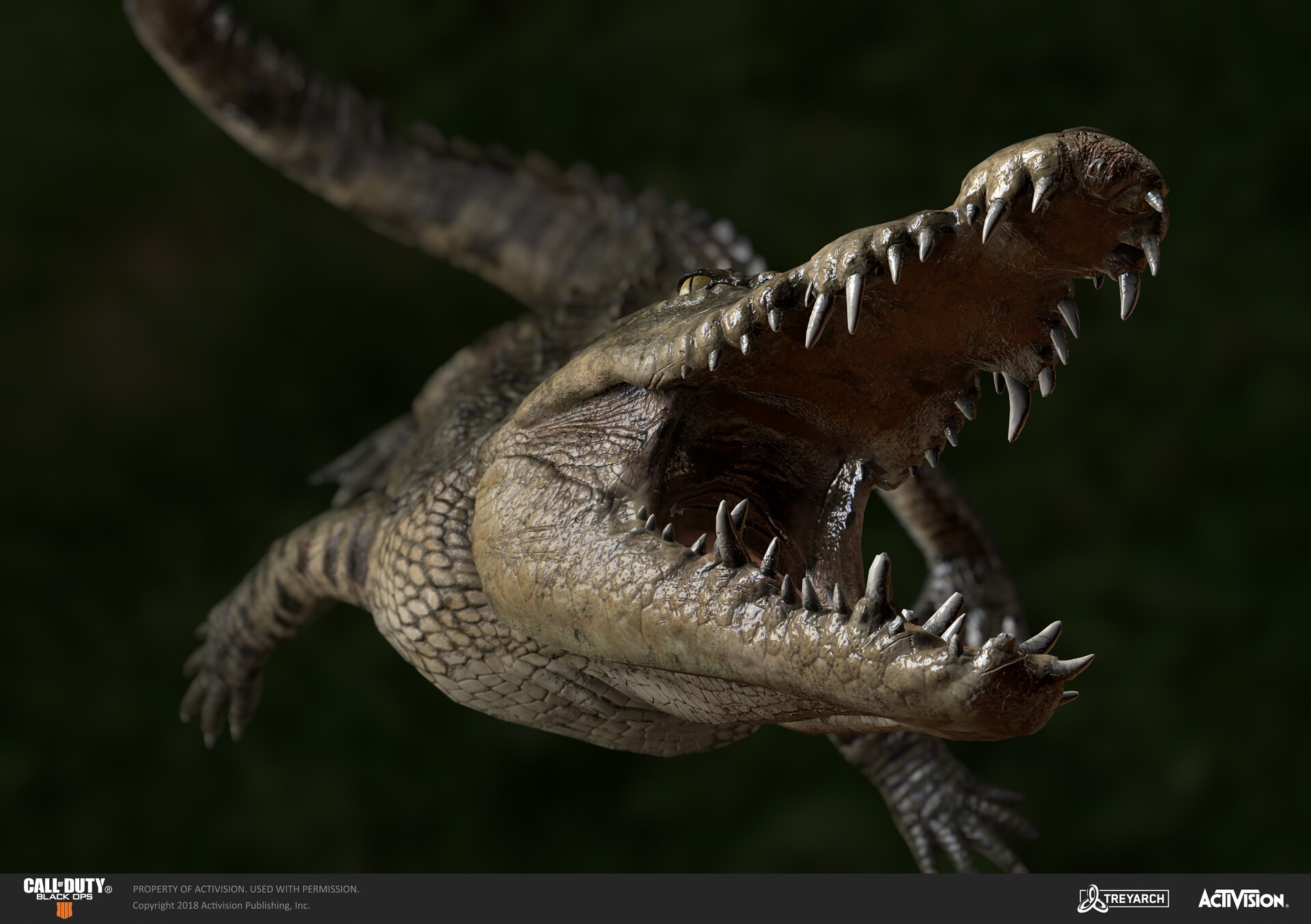Artstation Saltwater Crocodile Call Of Duty Black Ops 4 18 Mike Curran Artstation Saltwater Crocodile Call Of Duty Black Ops 4 18 Mike Curran