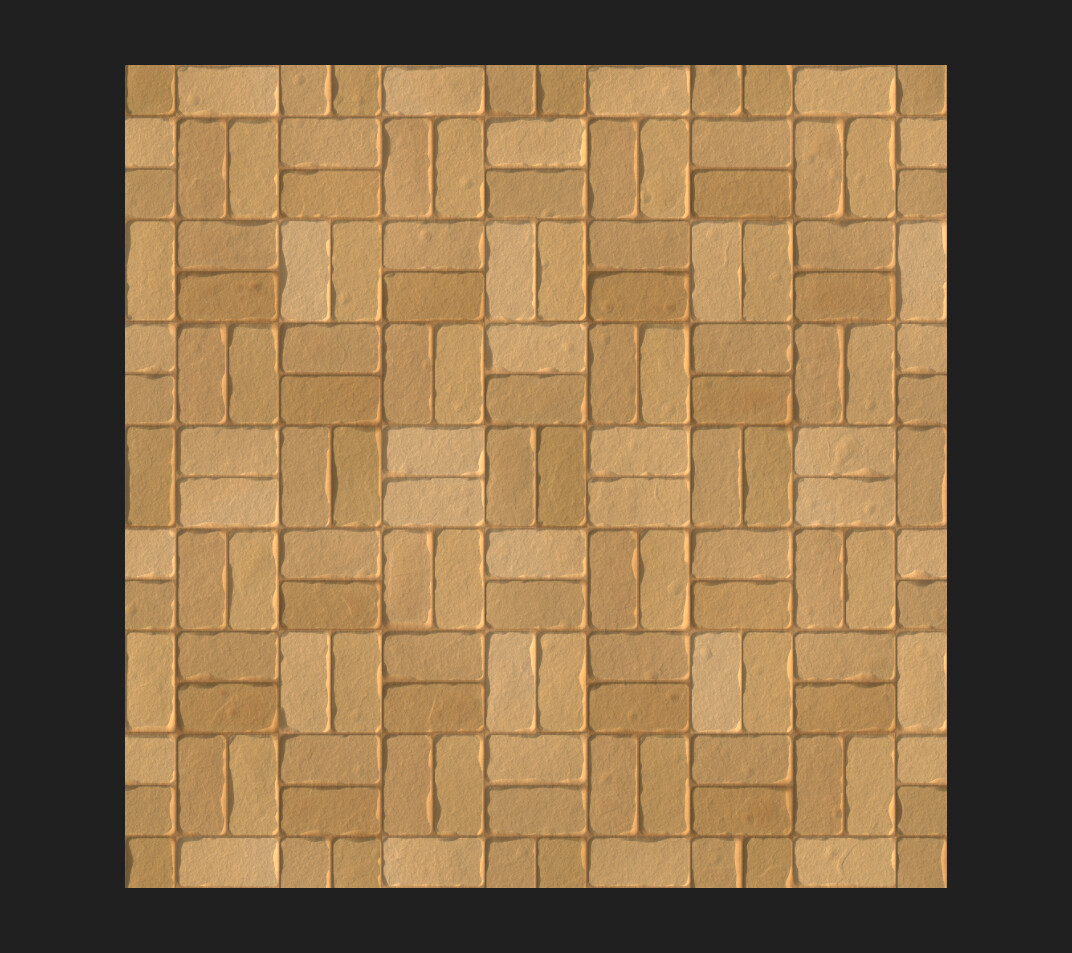 Fiona Walker - 2D Stylized Floor Tiles Pattern 2