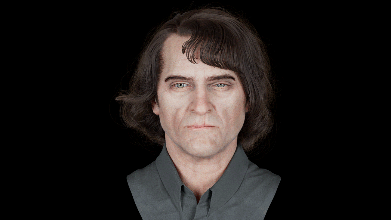 Artstation Joaquin Phoenix 3d Likeness Ching Kai Yen 顏靖凱