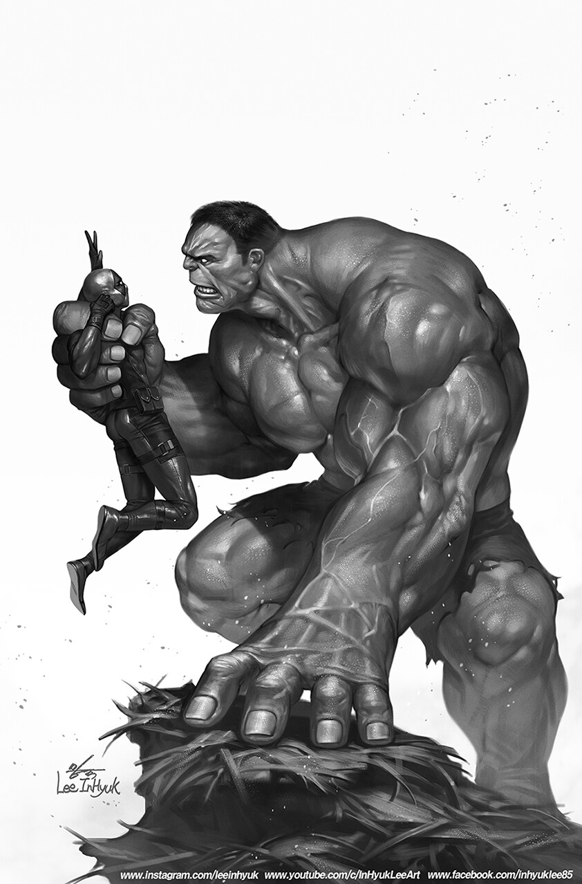Immortal Hulk #21 (Gray Scale)