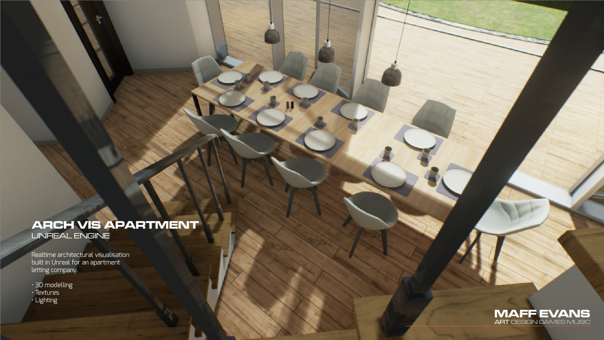 Artstation Battersea Apartments Unreal Arch Vis Maff Evans