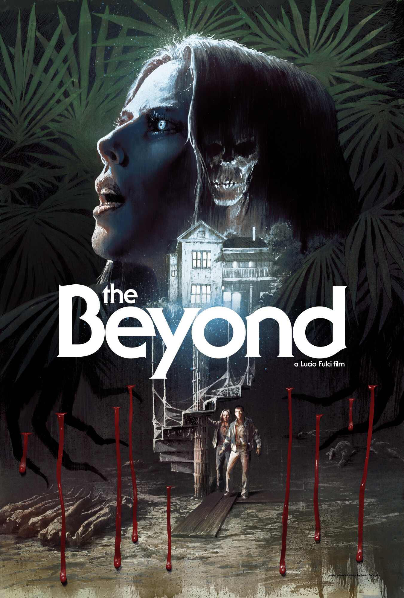 Robert Sammelin The Beyond Screen Print Poster Robert Sammelin The Beyond Screen Print Poster