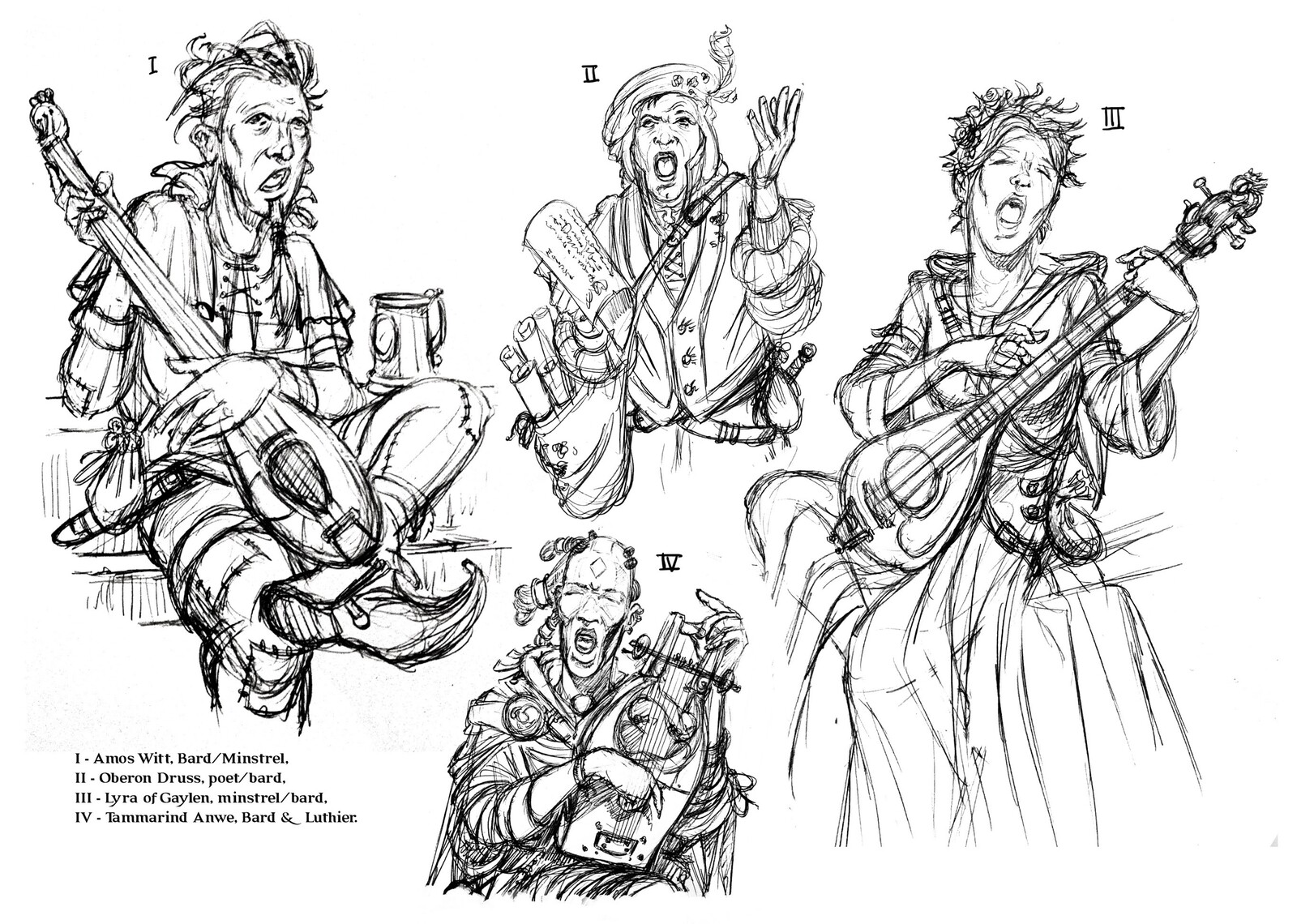 Minstrels and Bards
