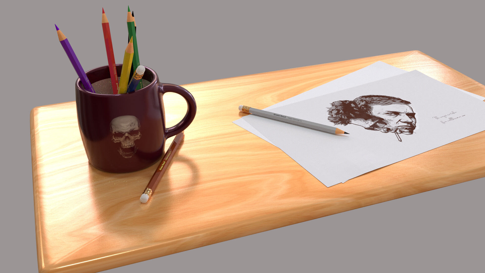 Artstation Grease Pencil Inspired By Blender Grease Pencil