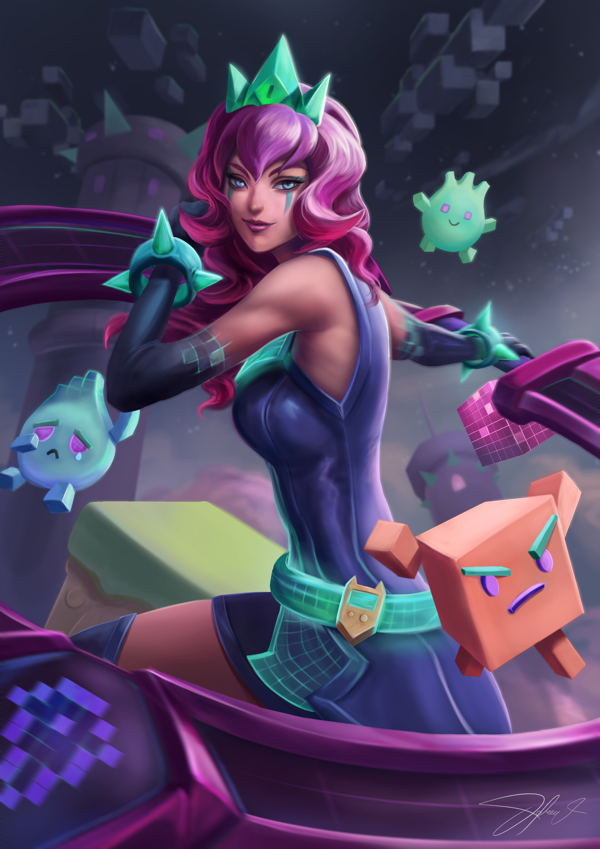 Artstation Battle Boss Qiyana Fanart Jefrey Yonathan Anime fan art legend illustration art kawaii pictures to draw lol league of legends character design disney art. artstation battle boss qiyana fanart