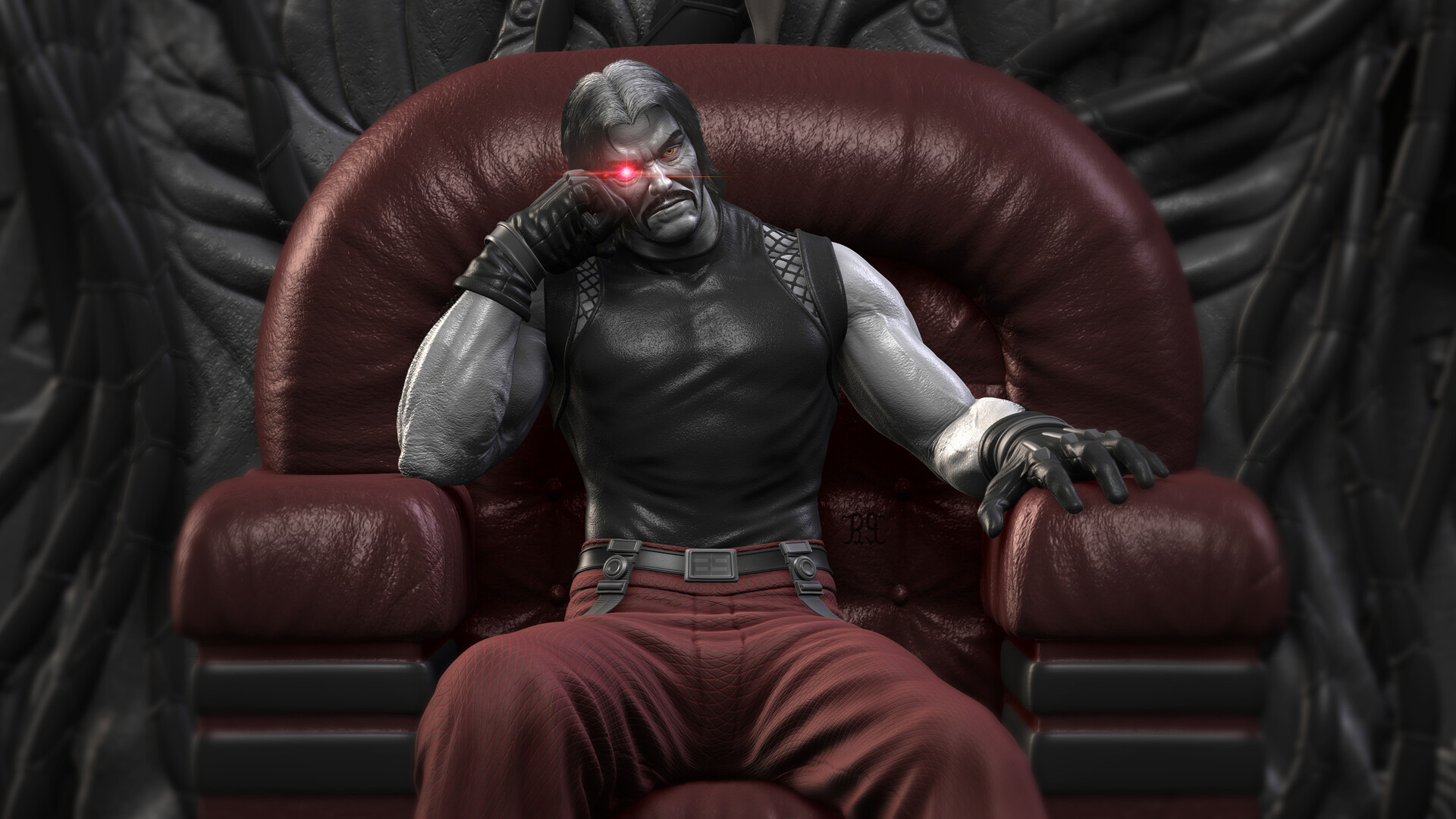 Artstation Rugal Bernstein King Of Fighters Sm Bonin