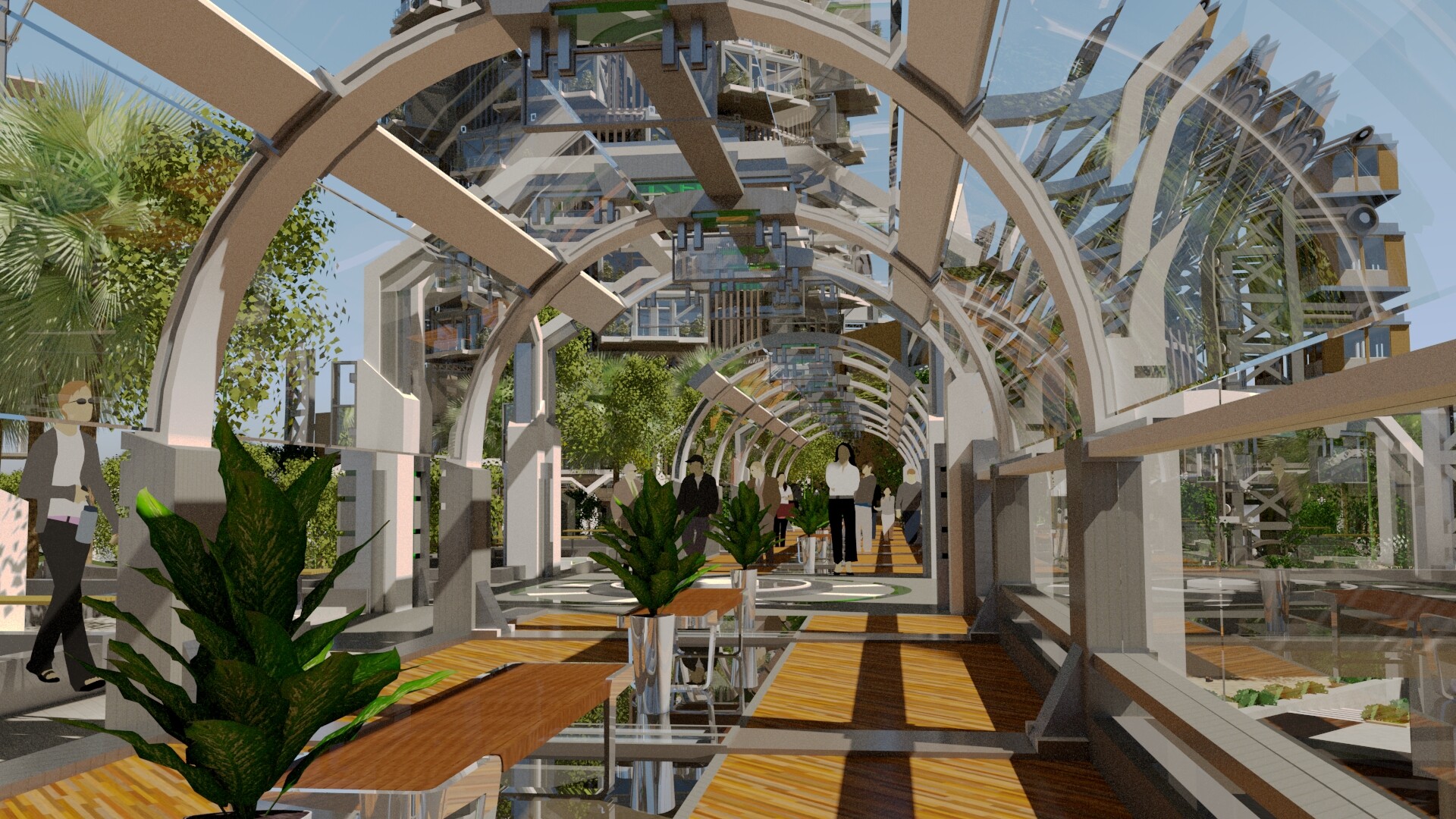 ArtStation Connection bridge design