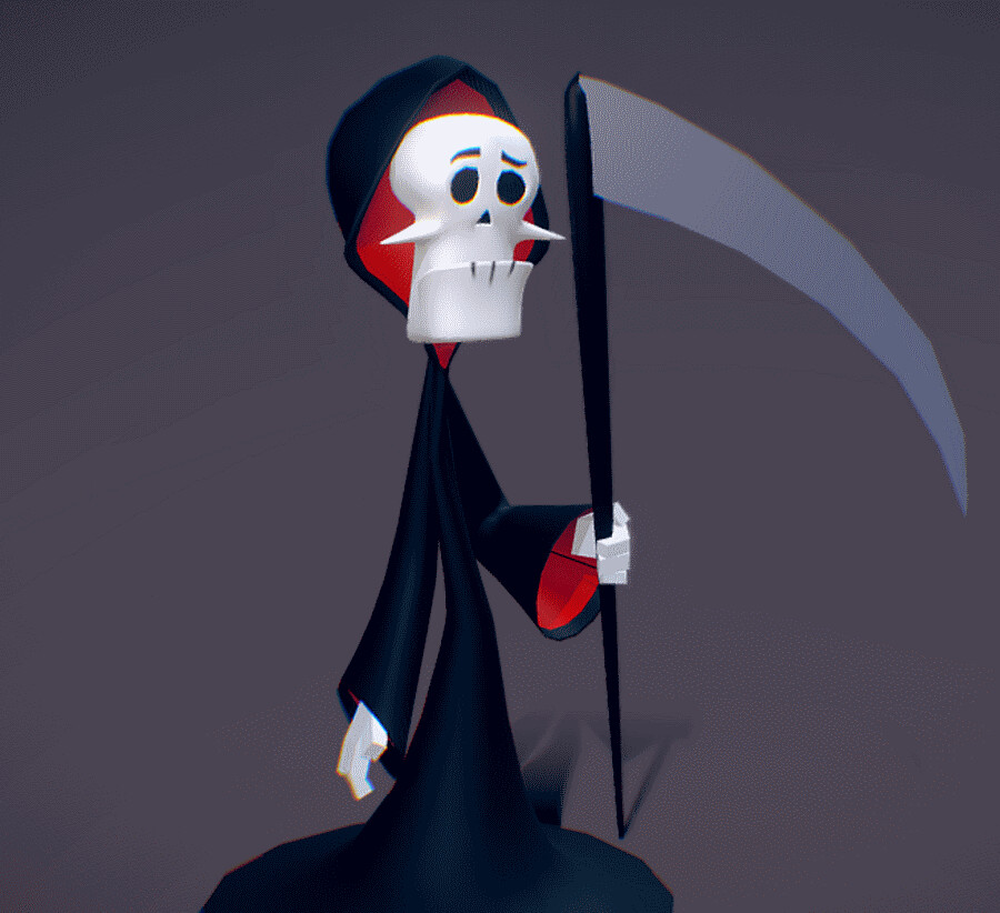 Artstation Grim Adventures Of Billy And Mandy Gloria The Animator It was developed by high voltage software and published by midway. grim adventures of billy and mandy