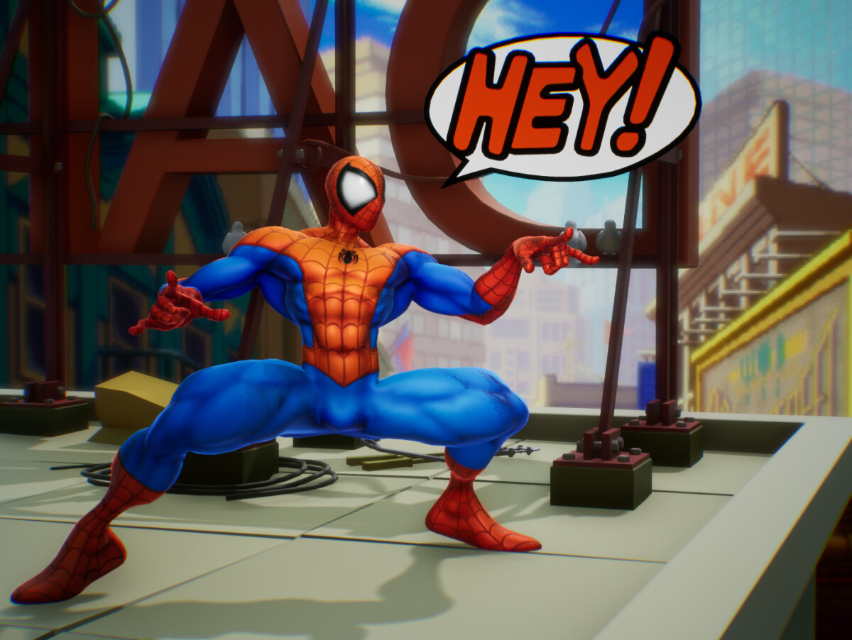 ArtStation - MvC: Spider-Man Fanart