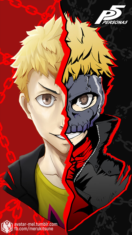 Artstation Persona 5 Headshot Project I Am Thou And Thou Art I