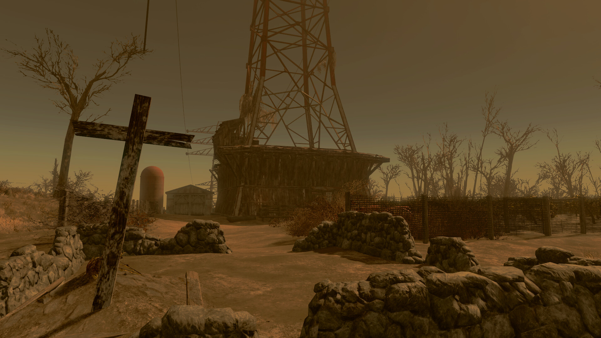 ArtStation - Fallout 4 - Abernathy Farm Rework, image size:1920x1080