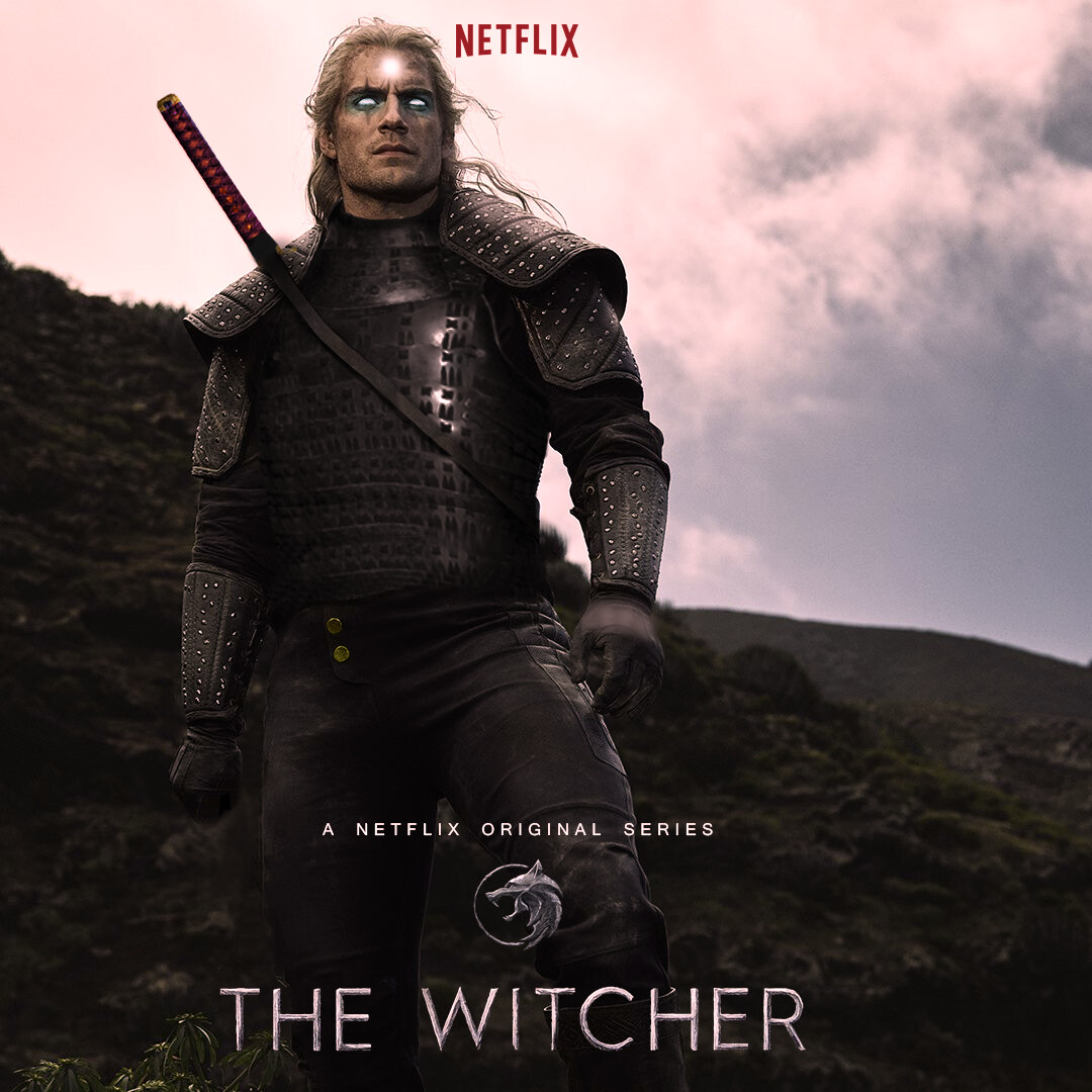 The Witcher Netflix FanArt Poster.