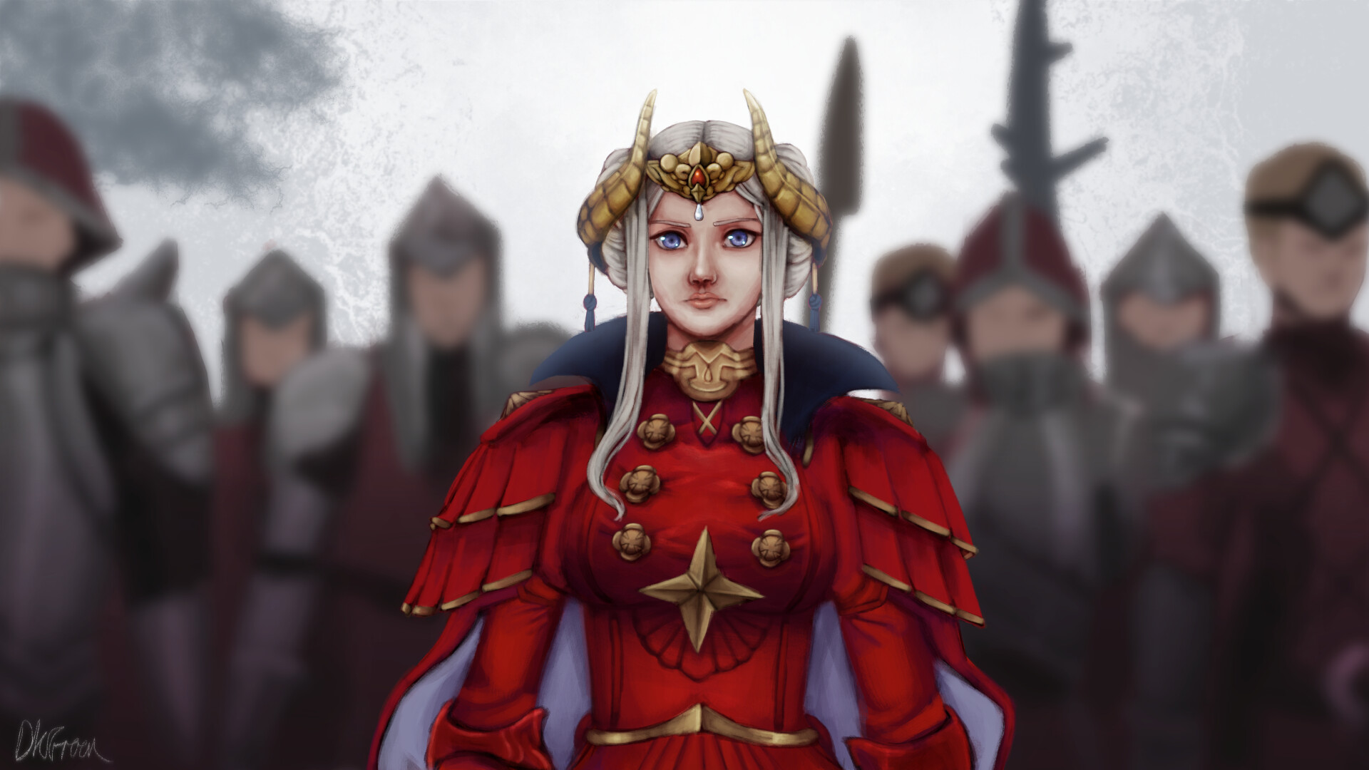 Artstation Timeskip Edelgard Dejarna Green I made a blueprint of her default weapon, the killer axe, as seen on promotions and the cover art! artstation timeskip edelgard