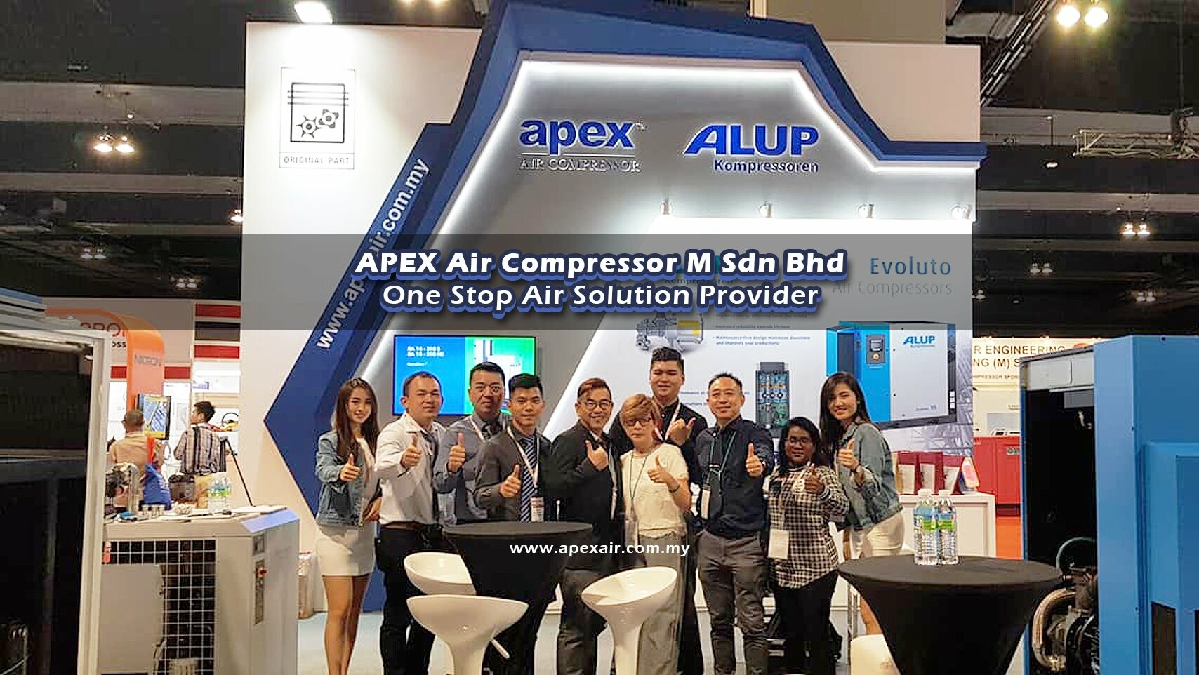 Nick Liew Apex Exhibition Booth