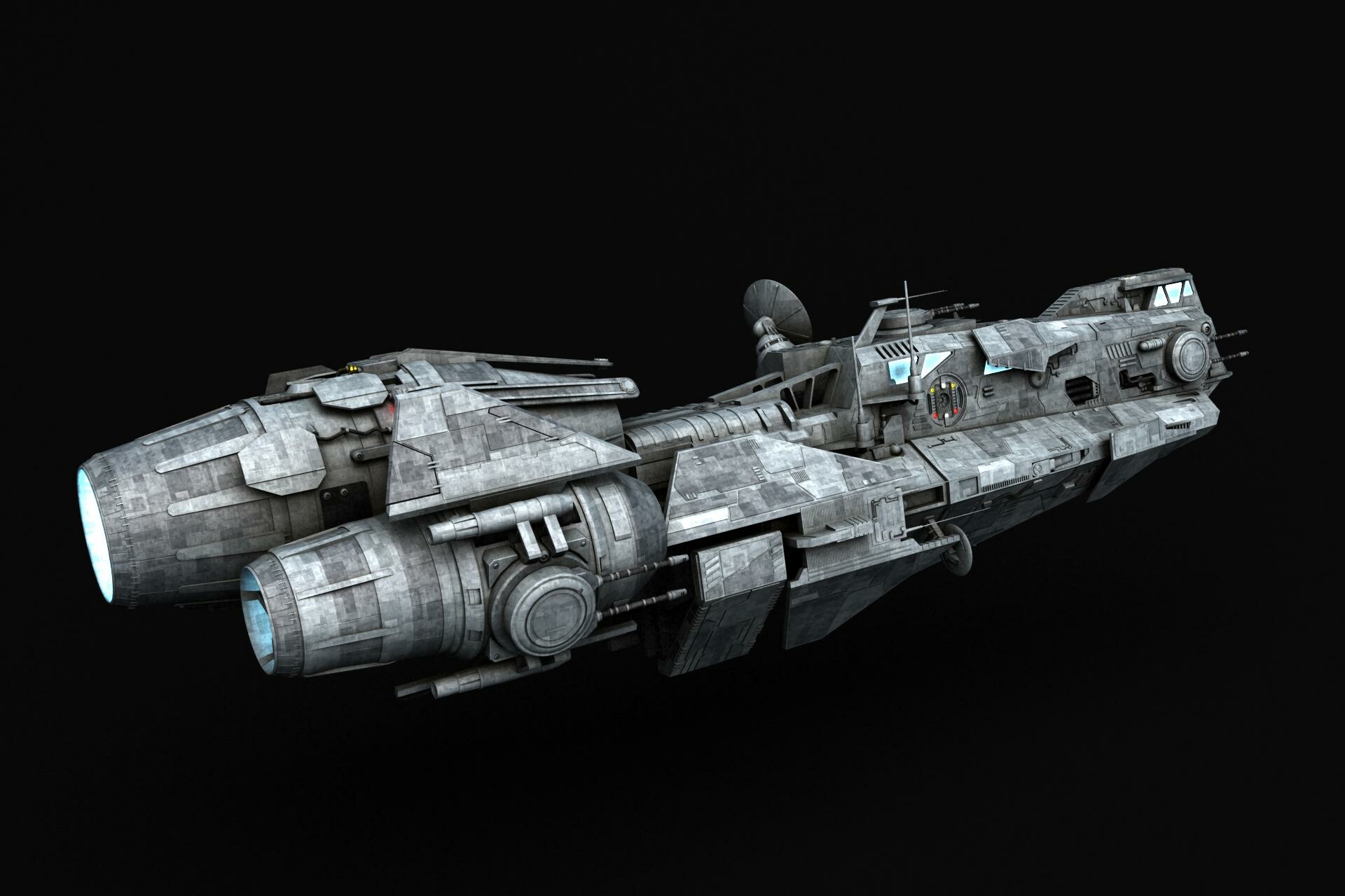 Alexander Ivanov - Galactic Empire Thranta-class corvette