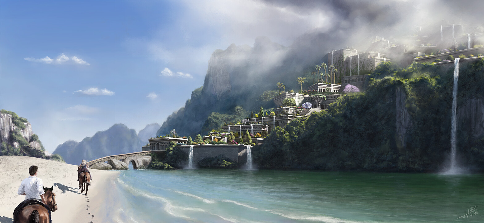 Artstation Journey To The Garden Of The Summer Goddess Op 4