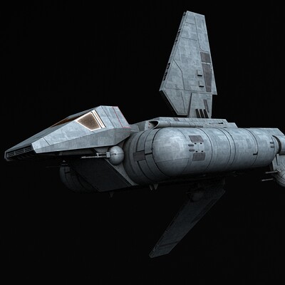 ArtStation Galactic Empire Sentinel class landing craft