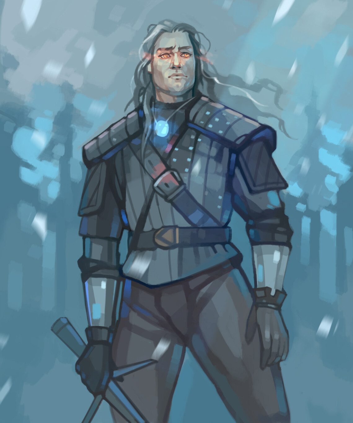 Artstation Witcher Netflix Anastasia Trubarova