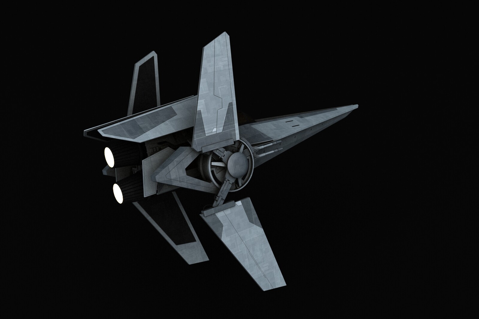 Alexander Ivanov Galactic Empire Vwing starfighter