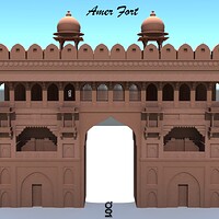 Artstation Gwalior Fort 3d Model Gopal Singh Rathore