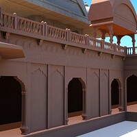 Artstation Gwalior Fort 3d Model Gopal Singh Rathore