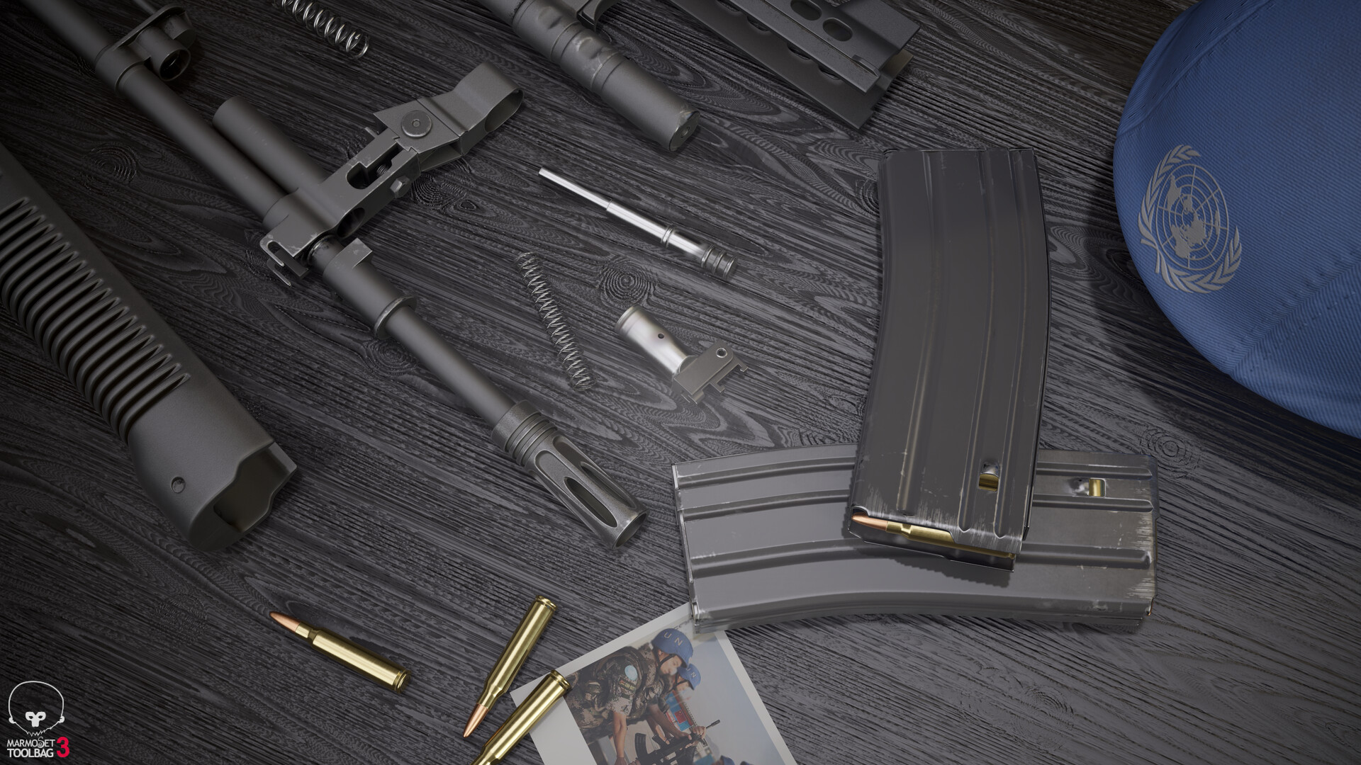 Zhengkai Gu (JKey) - qbz type 97 assult rifle