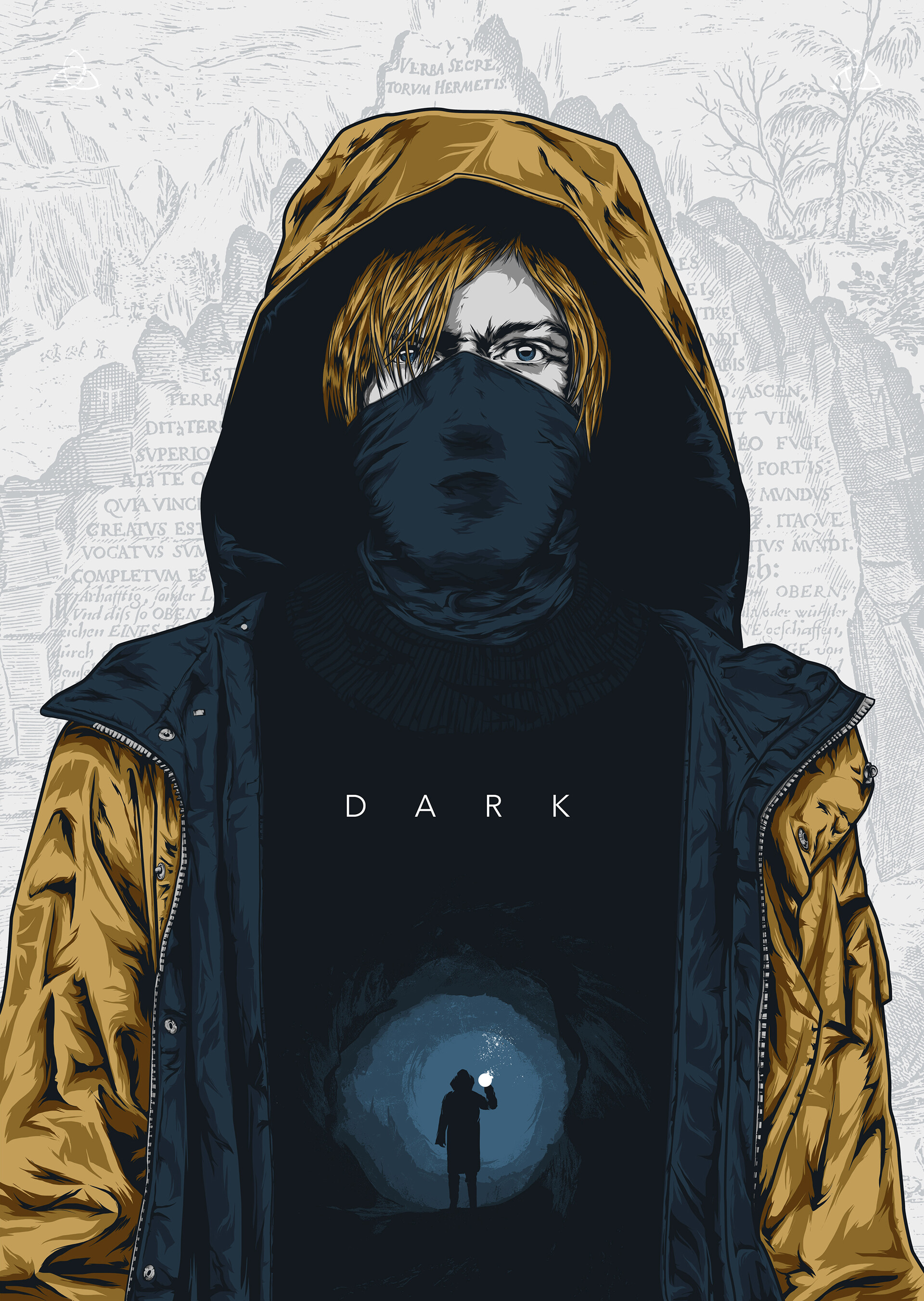 ArtStation Dark Netflix Poster, Jhony Caballero